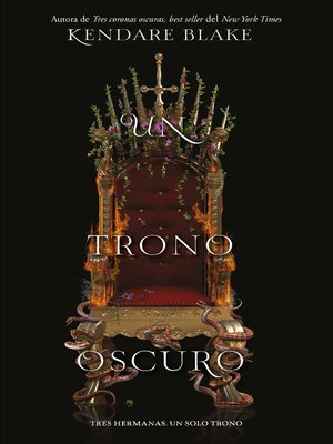 cover image of Un trono oscuro